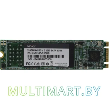 SSD диск Lexar NM100 256GB LNM100-256RB